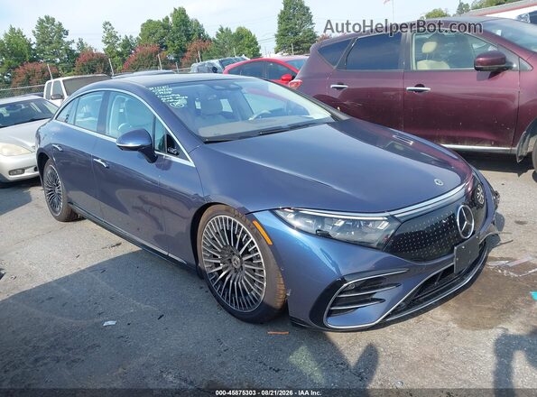 W1KCG2EBXPA040658 2023 MERCEDES-BENZ EQS 450 Blue სალონის 360-გრადუსიანი ხედი