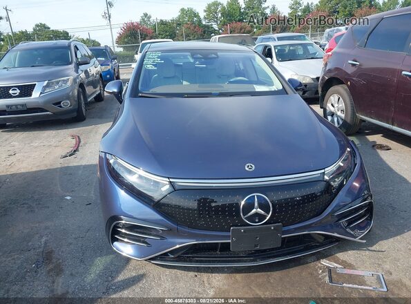 W1KCG2EBXPA040658 2023 MERCEDES-BENZ EQS 450 Blue უკანა სალონის ხედი