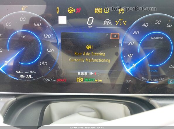 W1KCG2EBXPA040658 2023 MERCEDES-BENZ EQS 450 Blue 