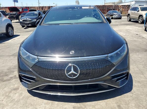 W1KCG4EB2NA006576 2022 MERCEDES-BENZ EQS Black Widok z przodu