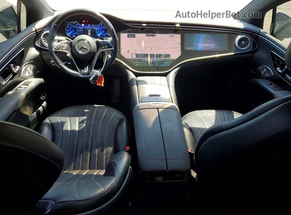 W1KCG4EB2NA006576 2022 MERCEDES-BENZ EQS Black Widok deski rozdzielczej