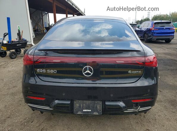 W1KCG4EB5NA020701 2022 MERCEDES-BENZ EQS Черный Вид сзади