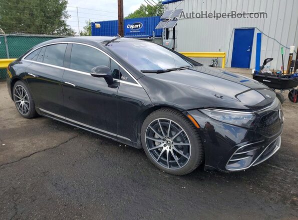 W1KCG4EB5NA020701 2022 MERCEDES-BENZ EQS Черный Передняя правая четверть