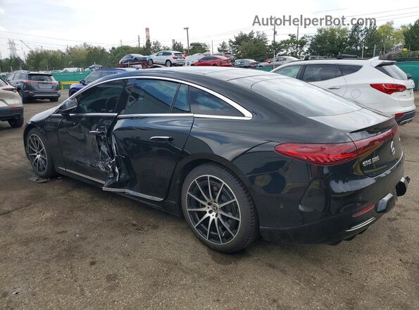 W1KCG4EB5NA020701 2022 MERCEDES-BENZ EQS Черный Задняя левая четверть