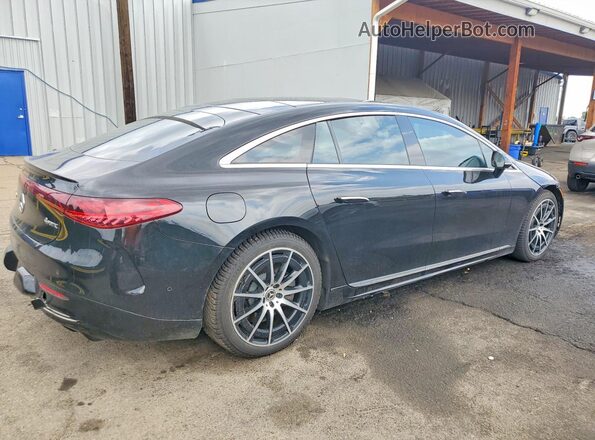 W1KCG4EB5NA020701 2022 MERCEDES-BENZ EQS Черный Задняя правая четверть