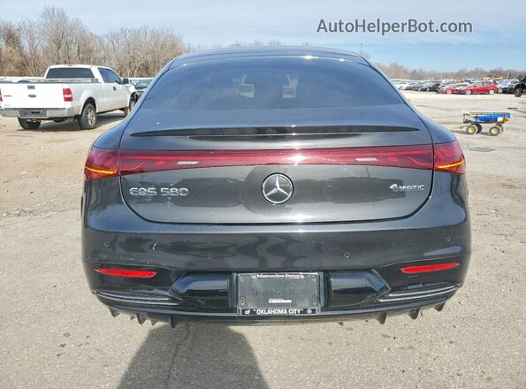 W1KCG4EB6PA025991 2023 MERCEDES-BENZ EQS Black Вид ззаду