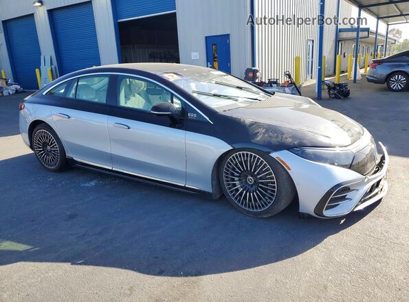 W1KCG4EB7NA016049 2022 MERCEDES-BENZ EQS Black Передня права чверть