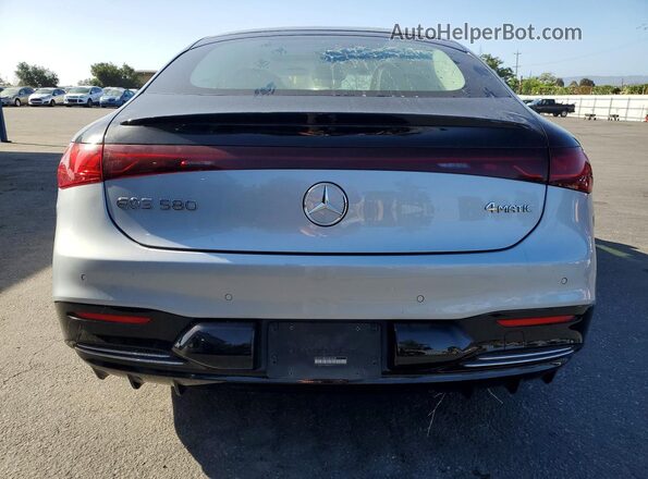 W1KCG4EB7NA016049 2022 MERCEDES-BENZ EQS Black Вид ззаду