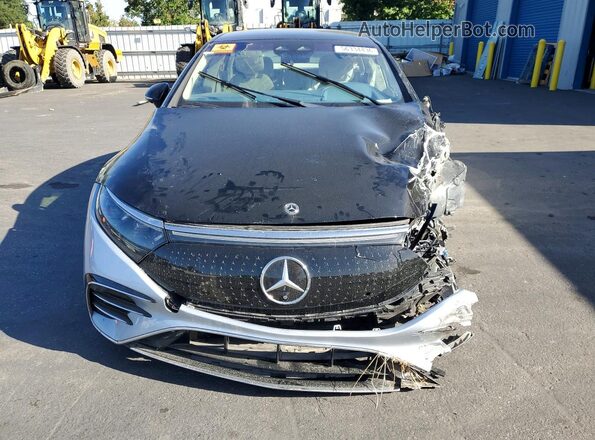 W1KCG4EB7NA016049 2022 MERCEDES-BENZ EQS Black Вид спереду