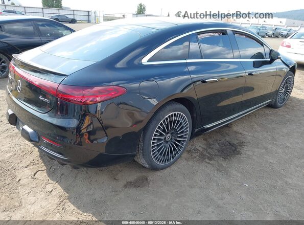W1KCG4EB8NA006338 2022 MERCEDES-BENZ EQS 580 Черный Задняя правая четверть