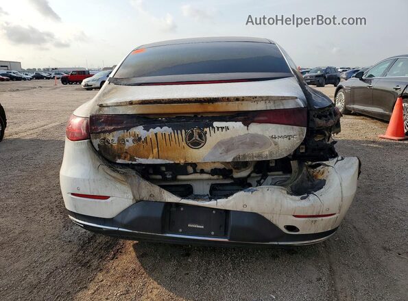 W1KEG1CB2PF034880 2023 MERCEDES-BENZ EQE White Rear view
