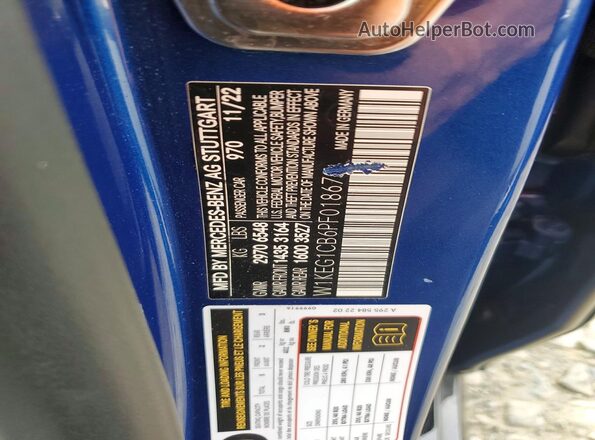 W1KEG1CB6PF018679 2023 MERCEDES-BENZ EQE Blue Շարժիչի բաժամունքի տեսք