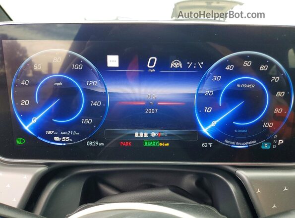 W1KEG1CB8RF059608 2024 MERCEDES-BENZ EQE Gray Вид щитка приладів
