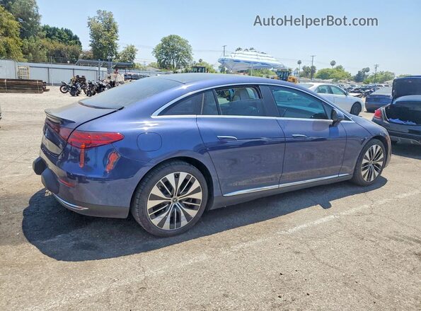 W1KEG2BB1RF057366 2024 MERCEDES-BENZ EQE Blue Задня права чверть