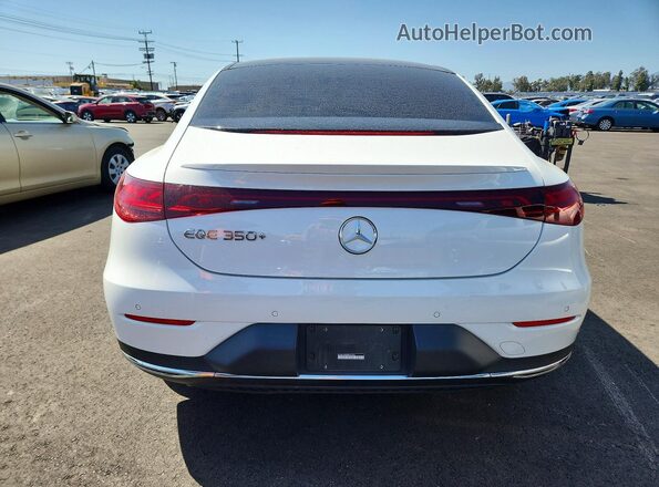 W1KEG2BB6RF057265 2024 MERCEDES-BENZ EQE White Widok z tyłu