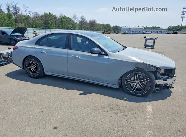W1KLF4HB2RA067401 2024 MERCEDES-BENZ E Серый Передняя правая четверть