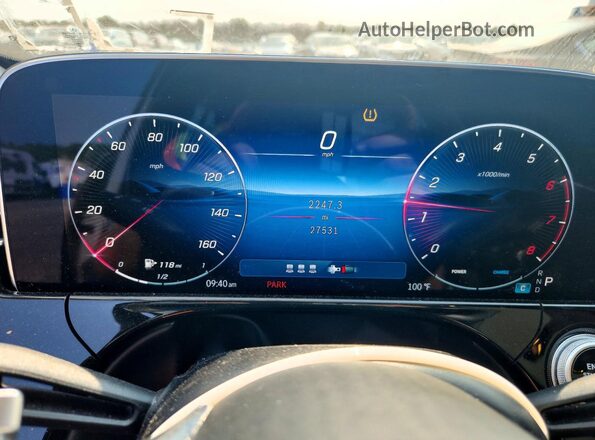 W1KLF4HB2RA067401 2024 MERCEDES-BENZ E Серый Вид щитка приборов