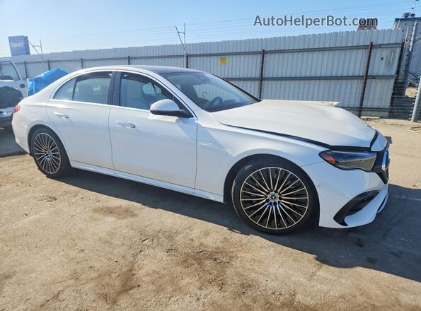 W1KLF6BB1SA093451 2025 MERCEDES-BENZ E Белый Передняя правая четверть