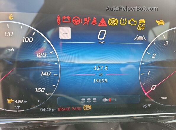 W1KLH6FB9RA058865 2024 MERCEDES-BENZ E Gray Instrument cluster view