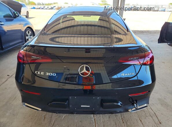 W1KMJ4HB0RF035987 2024 MERCEDES-BENZ CLE Black Widok z tyłu