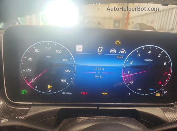 W1KMJ4HB7RF004316 2024 MERCEDES-BENZ CLE Черный Вид щитка приборов