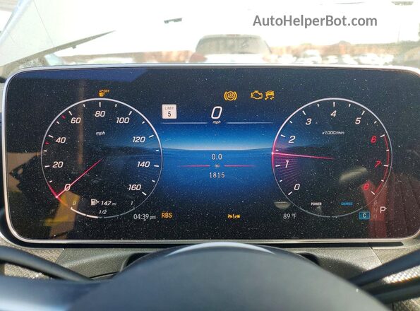 W1KMK4HB6TF112219 2026 MERCEDES-BENZ CLE Silver Instrument cluster view