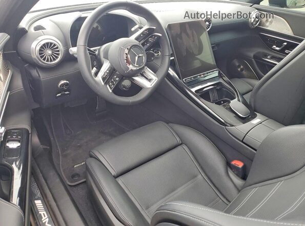 W1KRJ7JB1SF005386 2025 MERCEDES-BENZ AMG Black წინა პანელის ხედი