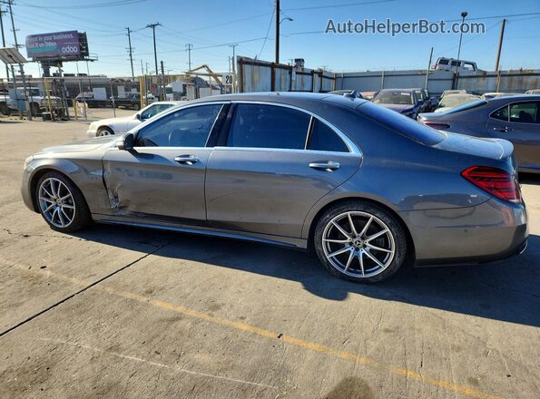 W1KUG6GB7LA528680 2020 MERCEDES-BENZ S Серый Задняя левая четверть