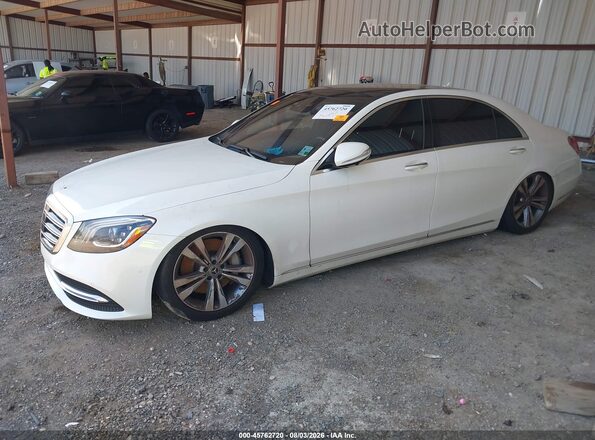 W1KUG8DB3LA570635 2020 MERCEDES-BENZ S-CLASS White Առջևի ձախ երեք քառորդ տեսարան