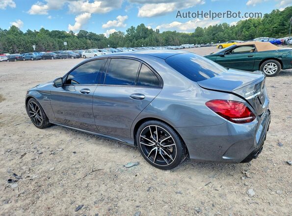 W1KWF6EB2MR624590 2021 MERCEDES-BENZ C Gray Задня ліва чверть