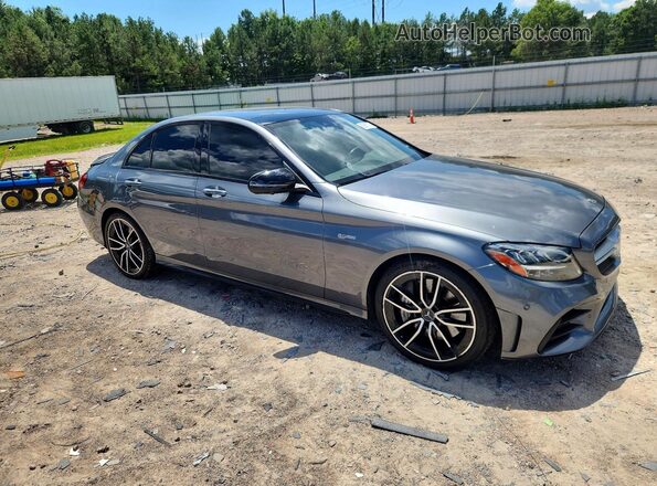 W1KWF6EB2MR624590 2021 MERCEDES-BENZ C Gray Передня права чверть