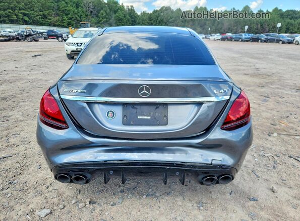 W1KWF6EB2MR624590 2021 MERCEDES-BENZ C Gray Вид ззаду