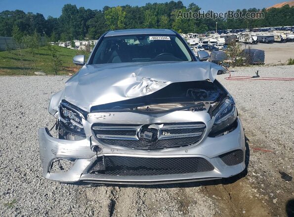 W1KWF8DB0LR598700 2020 MERCEDES-BENZ C Silver Widok z przodu