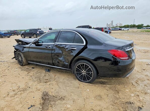 W1KWF8DB0MR644804 2021 MERCEDES-BENZ C Black Rear left