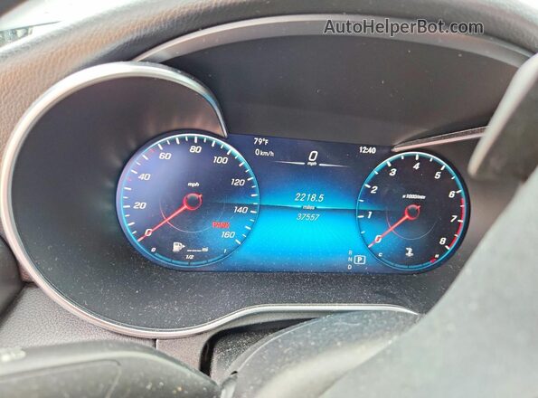 W1KWF8DB0MR644804 2021 MERCEDES-BENZ C Black Instrument cluster view