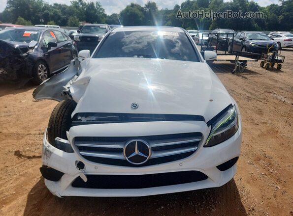 W1KWF8DB0MR649033 2021 MERCEDES-BENZ C White Vista frontal