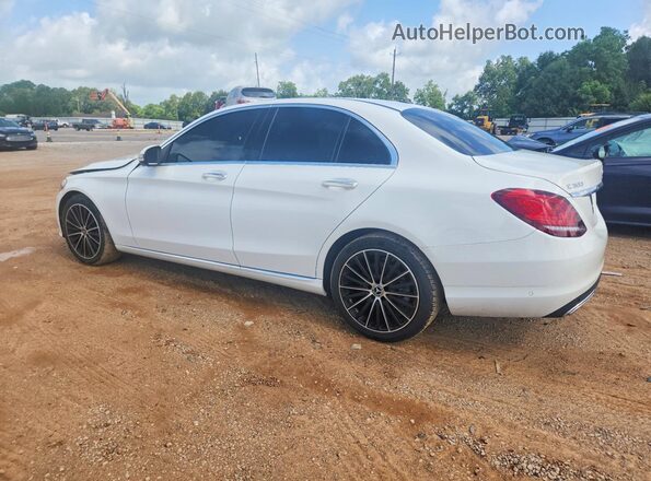 W1KWF8DB0MR649033 2021 MERCEDES-BENZ C White Trasero izquierdo