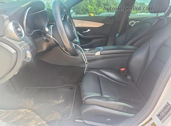 W1KWF8DB0MR649033 2021 MERCEDES-BENZ C White Vista interior delantera