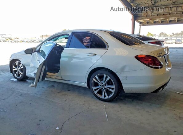 W1KWF8DB0MR650439 2021 MERCEDES-BENZ C White Rear left
