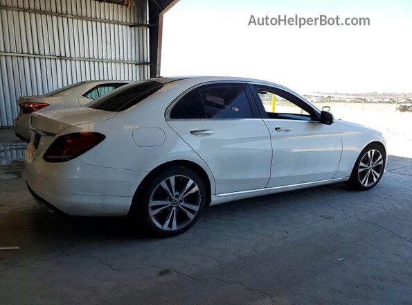 W1KWF8DB0MR650439 2021 MERCEDES-BENZ C White Rear right