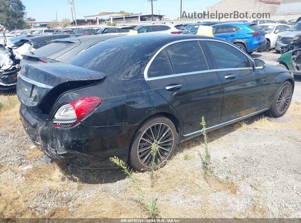 W1KWF8DB1MR636291 2021 MERCEDES-BENZ C-CLASS Black Tył prawy