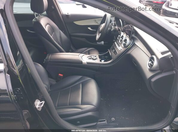 W1KWF8DB1MR636291 2021 MERCEDES-BENZ C-CLASS Black Widok wnętrza z przodu