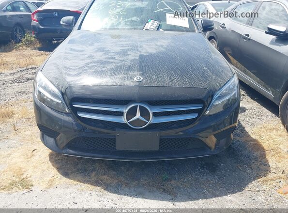 W1KWF8DB1MR636291 2021 MERCEDES-BENZ C-CLASS Black Widok wnętrza z tyłu