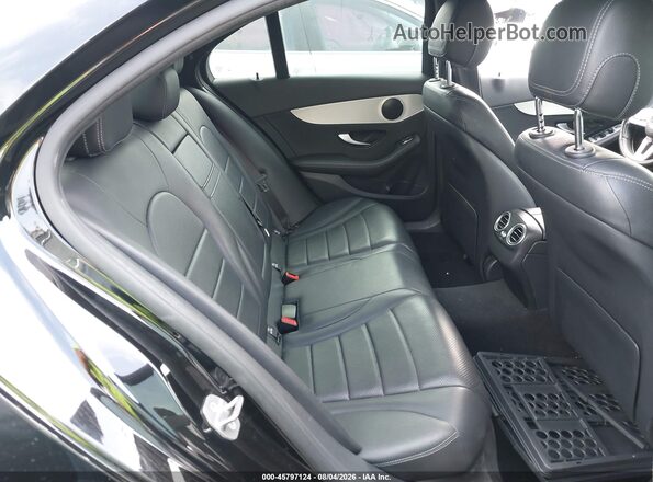 W1KWF8DB1MR636291 2021 MERCEDES-BENZ C-CLASS Black Widok naklejki z numerem VIN