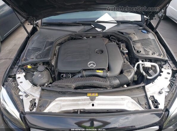 W1KWF8DB1MR636291 2021 MERCEDES-BENZ C-CLASS Black Widok z tyłu