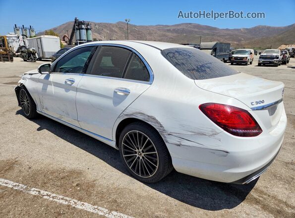 W1KWF8DB2LR588847 2020 MERCEDES-BENZ C White Rear left