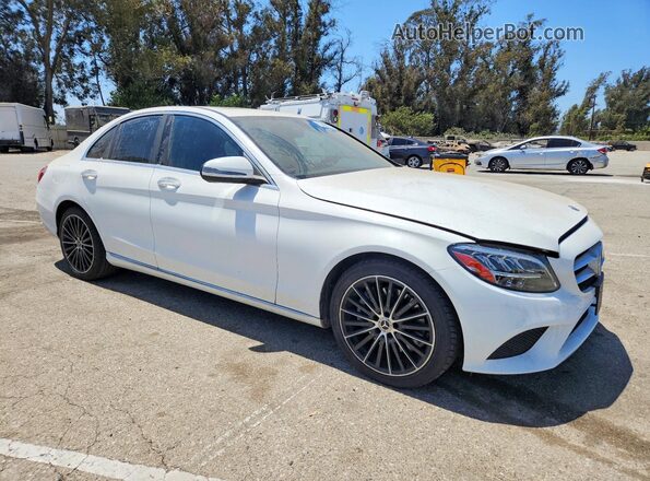 W1KWF8DB2LR588847 2020 MERCEDES-BENZ C White Front right