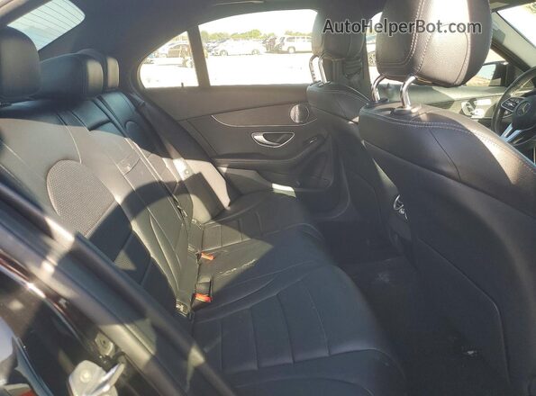W1KWF8DB2LR599606 2020 MERCEDES-BENZ C-CLASS Black Vista de los asientos traseros