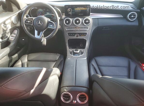 W1KWF8DB2LR599606 2020 MERCEDES-BENZ C-CLASS Black Vista del salpicadero