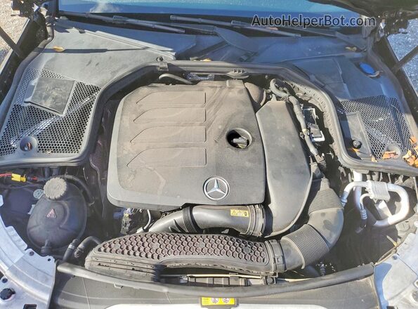 W1KWF8DB2LR599606 2020 MERCEDES-BENZ C-CLASS Black Vista interior trasera